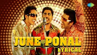 June Ponal  Lyrical  Unnale Unnale  Vinay Sadha Tanisha  Harris Jayaraj  Krish [upl. by Jezreel]