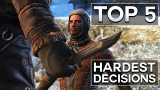 Fallout 4  Top 5 Hardest Decisions [upl. by Bergman]