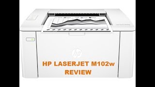 LaserJet Pro M102w Review EN [upl. by Aver]