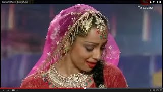 Ukraines Got Talent  Bollywood Mujra Kathak dance by Svetlana Tulasi [upl. by Vinaya926]