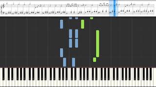 Joep Beving  Zoetrope Piano Tutorial Synthesia [upl. by Atteuqahs]