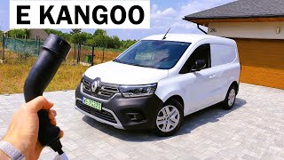 Renault Kangoo Van ETech Electric TEST PL muzyk jeździ [upl. by Yenmor]