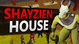 Shayzien House 100 Favour Guide OSRS [upl. by Ahsinrad]