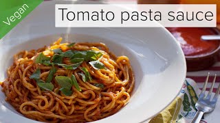 How to make tomato pasta sauce  with passata and hidden veg 🍝 [upl. by Reiter]