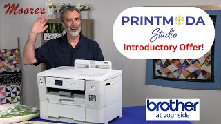 Introducing Brothers Print Moda Studio  Moores Sewing Center [upl. by Hailee]