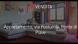 Ponte di Piave TV vendita quadrilocale con terrazza e veranda via Postumia [upl. by Ahseiuqal]