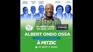 Mitzic Albert Ondo Ossa  Ali Bongo nous a défié il va voir [upl. by Demetria]