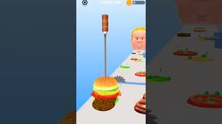 XXL Sandwich Run 🤤😤 Level 319 funny viral burger asmreating challenge xxl music [upl. by Elleira535]