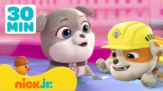 Rubble i jego Ekipa  Najbardziej zwariowane misje wodne i kąpielowe  30 minut  Nick Jr Polska [upl. by Ecyarg]