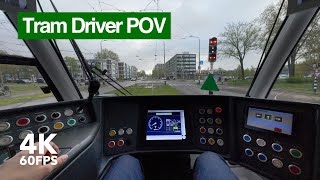 Preparing the tram before a shift  🚊 4K Tram Driver POV  🇳🇱 The Hague  Siemens Avenio [upl. by Jadwiga]