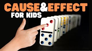 Cause and Effect for Kids  Cause and effect video with guided stories worksheets and activities [upl. by Matthieu]