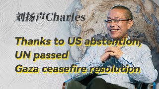 Thanks for US abstention vote UN passed Gaza ceasefire resolution [upl. by Laughry51]