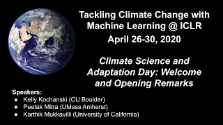 Climate Science and Adaptation Day Welcome and Opening Remarks [upl. by Una873]