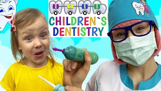 Dentist Song Spanish Version  Canciones Infantiles con Alex y Nastya [upl. by Anirrok]