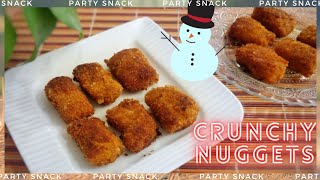 Chicken Nuggets Chicken snack recipes No Bake party starter recipes [upl. by Bui12]