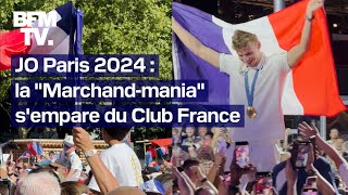 JO Paris 2024 la quotMarchandmaniaquot sempare du Club France [upl. by Aivata]