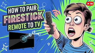 How to Pair Firestick Remote to TV  FIX firestick remote not pairing [upl. by Joerg544]