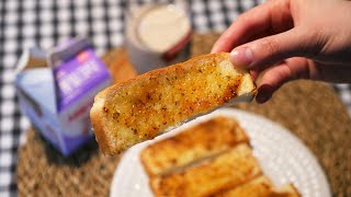 남은식빵 활용법👩🏻‍🍳 마요네즈로 마늘빵 만들기  How to make Garlic Bread [upl. by Johnette]