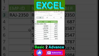 TEXT amp NUMBER ADD IN A CELL EXCEL msexcel shorts viralshorts excel [upl. by Chilcote]