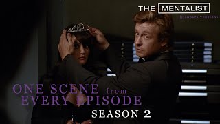 one scene from every episode jisbons version the mentalist season 2 [upl. by Hammer]