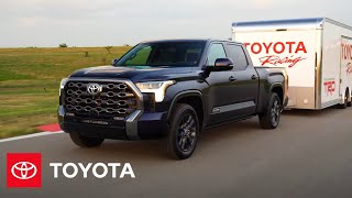 2022 Tundra Towing Enhancements  Toyota [upl. by Zechariah]