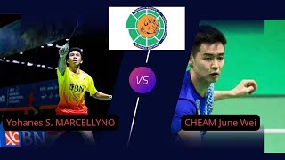 🔴 Live Guwahati Masters 2023 Yohanes S MARCELLYNO VS CHEAM June Wei  SEMIFINAL [upl. by Lucien]