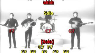 Bad Boy Beatles best karaoke instrumental lyrics chords [upl. by Ahsimik277]