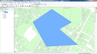 clip layer by polygon in ArcGIS [upl. by Joane]