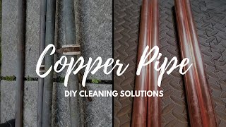 How to clean copper pipe  tips and tricks [upl. by Walston]