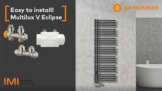 Multilux V twopoint connection for radiators with integrated valves and bathroom radiators [upl. by Coveney]