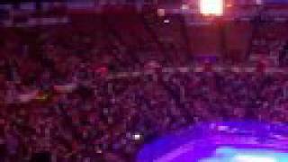 Bon Jovi Sung by Red Wing Stanley Cup Fans [upl. by Atiruam]