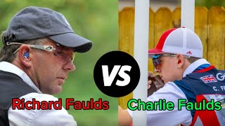 RALLY CLAYS  Richard Faulds MBE VS Charlie Faulds [upl. by Ashwell144]