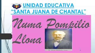 NUMA POMPILIO LLONA BIOGRAFÍA ÚTIL [upl. by Selohcin]