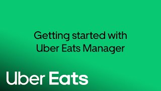 Uber Eats Manager Overview  Uber Eats [upl. by Bridges]