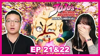 SHIGECHI VS KIRA 😱  Jojos Bizarre Adventure Reaction Part 4 Episode 21 amp 22  3x21 amp 3x22 [upl. by Roddie3]