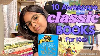 10 MustRead CLASSIC Books for 89 Year Olds  BOOK RECOMMENDATIONS FOR CHILDREN  Arshikaverse [upl. by Kalina]