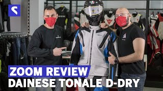 DAINESE TONALE DDRY RECENSIONE COMPLETO TOURING [upl. by Wailoo]