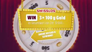 Swisslos Gewinnspiel Glücksrad 2017 [upl. by Gaile]