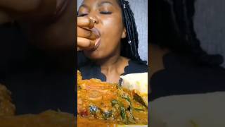 cocoyam soup with fufu [upl. by Cordi]