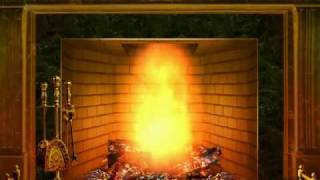 3D Fireplace v2 Screensaver [upl. by Granoff]