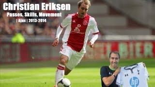 Christian ERIKSEN Passes Skills Movement  Ajax  20132014 [upl. by Lanie]