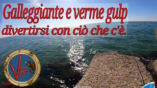 Si torna in mare con galleggiante e vermi Gulppesca berkleyfishing gulp sandworms [upl. by Hollinger]