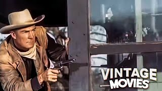 Randolph Scott Forrest Tucker Western Adventure Action Movie  Western Movie  Vintage Movies [upl. by Namor383]