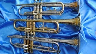 Review 3 Quality but Underpriced Vintage Trumpets [upl. by Nehgem]