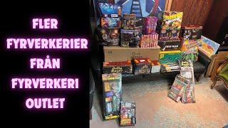 Ny last med fyrverkerier från fyrverkeri outlet [upl. by Weiner]