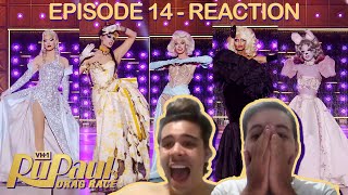 RuPauls Drag Race  Season 14  Episode 14 Catwalk  BRAZIL REACTION [upl. by Gilpin]