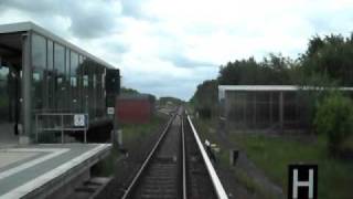 Führerstandsmitfahrt SBahn Berlin Lichterfelde Ost  Teltow Stadt [upl. by Anrak]