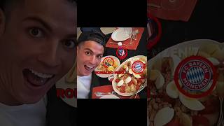 FC Barcelona Players Meals Are Good But Ronaldo Meal☠️🥶shorts viral funny trending fypシ fyp [upl. by Ferdinand]