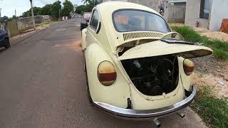 Fusca 1300 com motor novo [upl. by Aiduan]