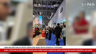 Bursamızı dünyanın en büyük turizm fuarı World Travel Londonda tanıtıyoruz [upl. by Adnuhs41]